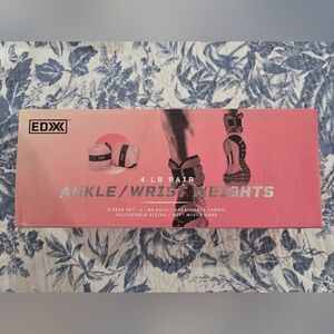 EDX Ankle/Wrist Weights 4 LB Pair